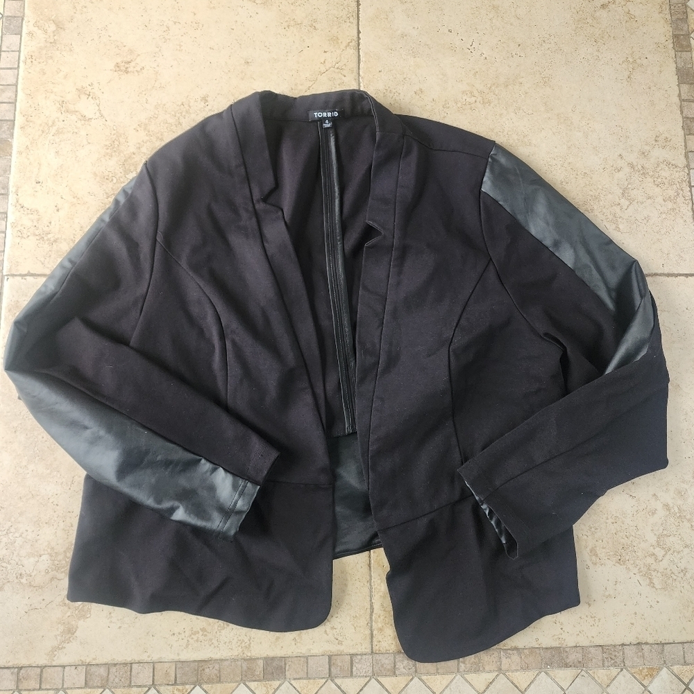Torrid Black Blazer